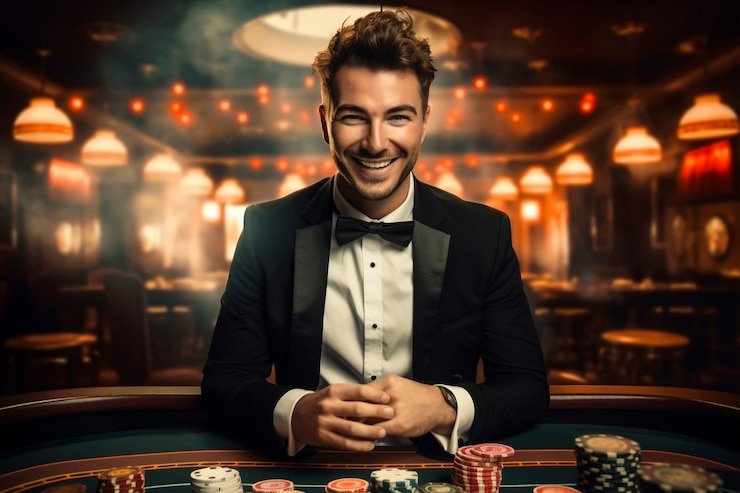 Tampilan gulungan Wild West Gold dengan simbol koboi, kuda, dan emas